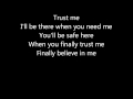 Three Days Grace - Let You Down [Lyrics] 