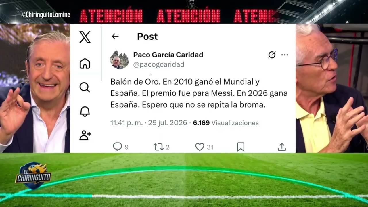 ❓ La NOCHE de los ZASCAS y el BALÓN DE ORO | El Chiringuito