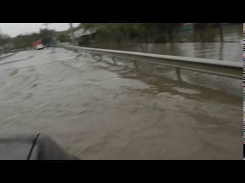 The road connected villages in Galati county