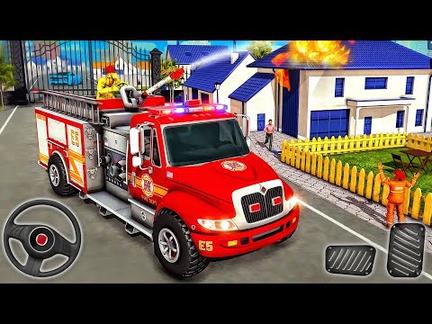 Fire Truck Driving Simulator - NY City FireFighter 2017 - Android GamePlay