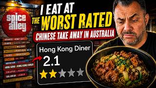 I Eat at the Worst Rated Chinese Take Away in Australia - Hong Kong Diner - Spice Alley - Sydney