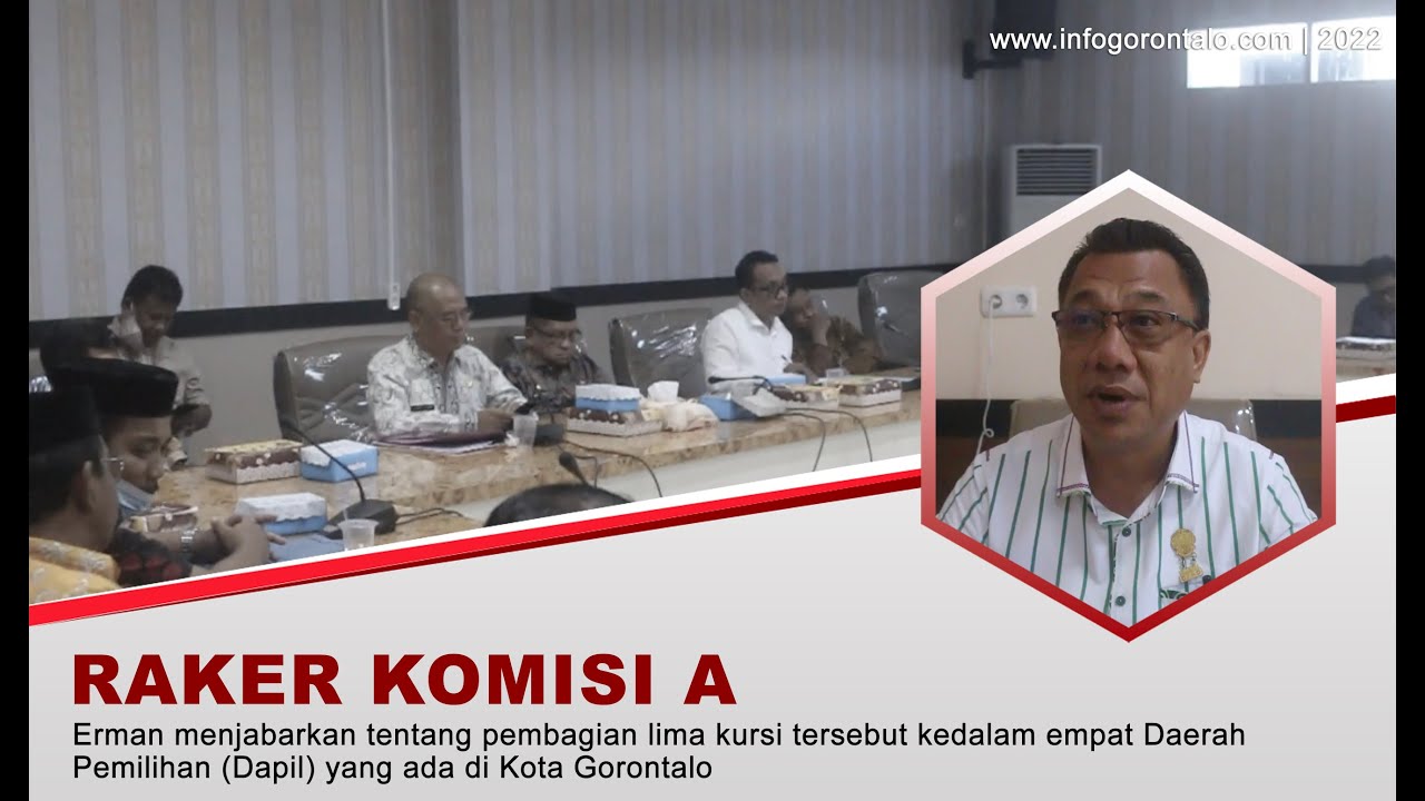 Jumlah Penduduk Bertambah, Komisi A Bahas Tambahan Kursi Parlemen Kota Gorontalo