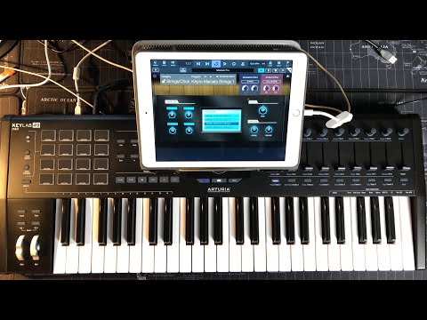KORG Module Pro - Now Updated With AUv3 - Let’s Check It Out - iPad Live Demo