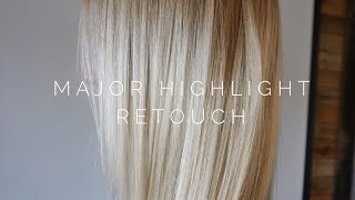 Major Highlight Retouch || Hair Tutorial