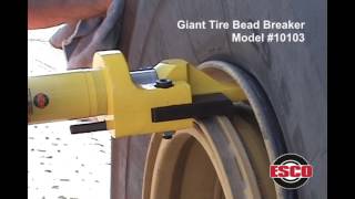 Hydrauliczny zbijak do opon ESCO Giant 10103 (Zdjęcie 6)