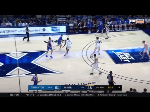 Creighton vs. Xavier Full Game l 2019-20 Big East Men's Basketball (1/11/2020)