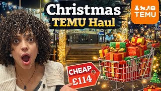I Bought CHEAP Temu Christmas Gifts… Are They Worth It? | Most Popular Christmas Items