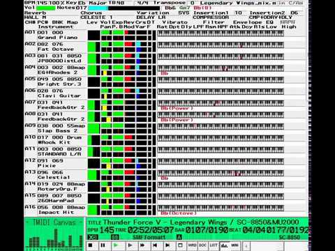 Thunder Force V / サンダーフォース 5 - Legendary Wings