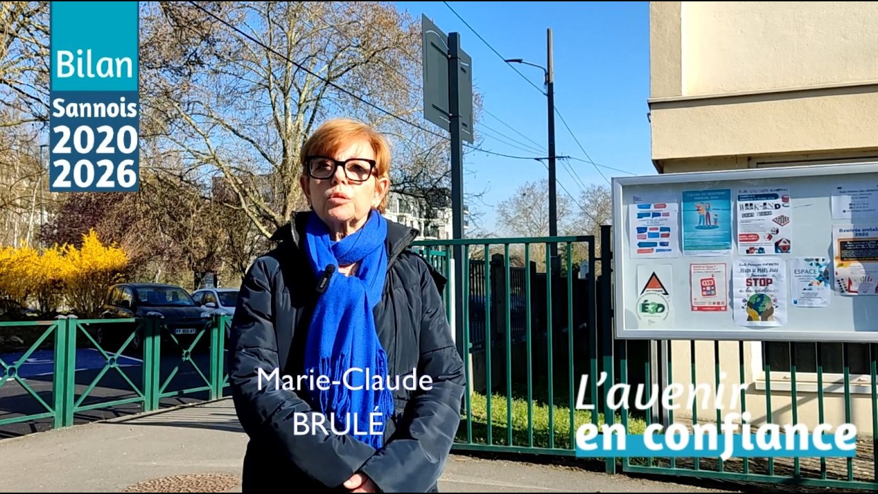 BILAN EDUCATION ET PERISCOLAIRE 20/26 - Marie Claude BRULE - L'Avenir en Confiance - SANNOIS -