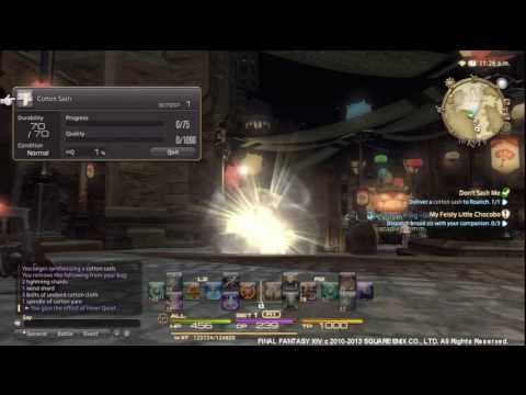 Final Fantasy XIV A Realm Reborn - Alternative Diremite Web Farming Method