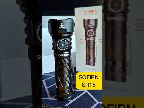 Sofirn SR15 IP68 компактный мощный фонарь 4500 лм магнитное крепление Type-C, Power Bank + подарочная упаковка - фото 1 - id-p2632565831