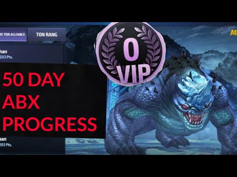 How much Can 50 Day Account score in ABX? - F2P Account Day 51 - Marvel Future Fight