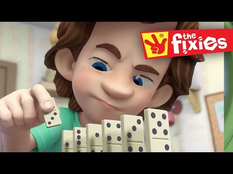 The Fixies ★ The Domino Chain Reaction and More ★ Fixies English | Cartoon For Kids - Kingdom Kids Zone, Little Learners - The Fixies
