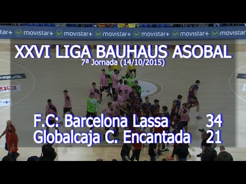 LIGA BAUHAUS ASOBAL J07 FC Barcelona Lassa - GlobaCaja C. Encantada