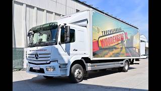 Sunkvežimis furgonas Mercedes-Benz Atego 1221 E6 LBW Bett Schlafkabine 18 Paletten | Vaizdas 4 - Autoline