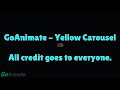 GoAnimate Yellow Carousel In 100 G Major