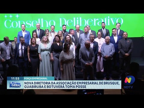 Nova Diretoria da Associação Empresarial de Brusque, Guabiruba e Botuverá (ACIBR) toma posse