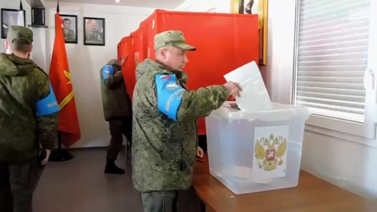 Օկուպացված Արցախում խաղաղապահները վաղաժամ քվեարկություն են անցկացրել ՌԴ նախագահի համար