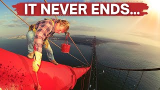 Painting the Golden Gate Bridge: The Constant Upkeep Challenge