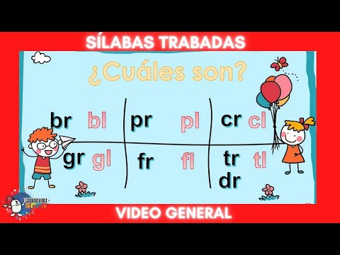 SÍLABAS TRABADAS AYUDA PARA DOCENTES👉👉VIDEO GENERAL # 1👈😱#sílabas #sílabastrabadas #silabas