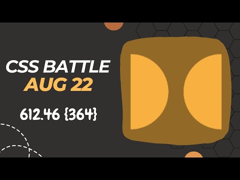 CSS BATTLE! DAILIES (THE DOUBLE DELTA!😎)