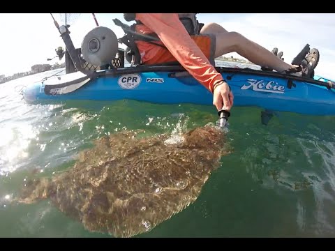 Killer Kayak Flounder Fishing!