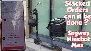 Doordash on electric scooter - Pasadena, California