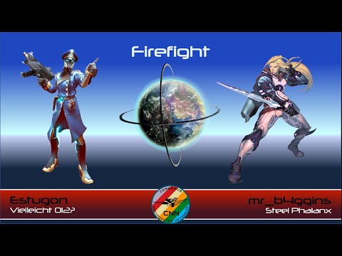 Infinity Battlereport - Estugon (O12) vs mr_b4ggins(Steel Phalanx)