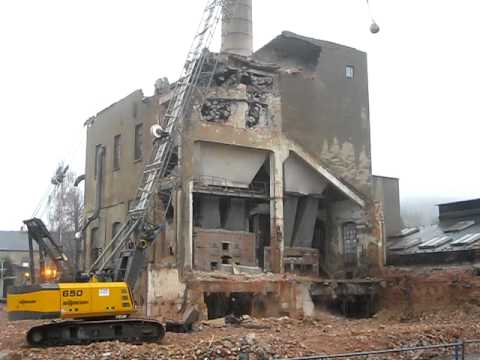 Abrissbirne zerlegt VEGRO in Kirschau / 4