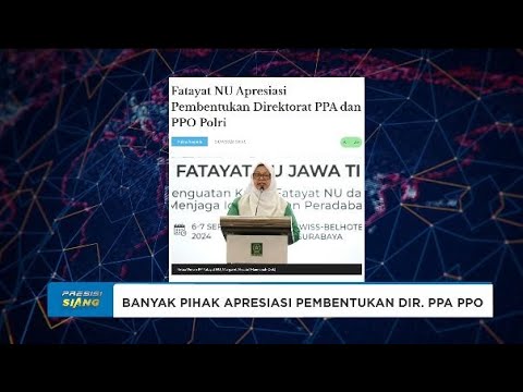 PEMBENTUKAN PPA PPO PORLI DIPRESIASI BANYAK PIHAK