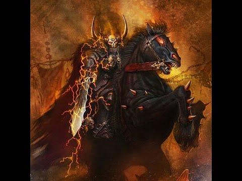 Warhammer Fantasy 6th Edition Battle Report - Archaon with Chaos Horde Vs Tomb Kings 2000 Points #51