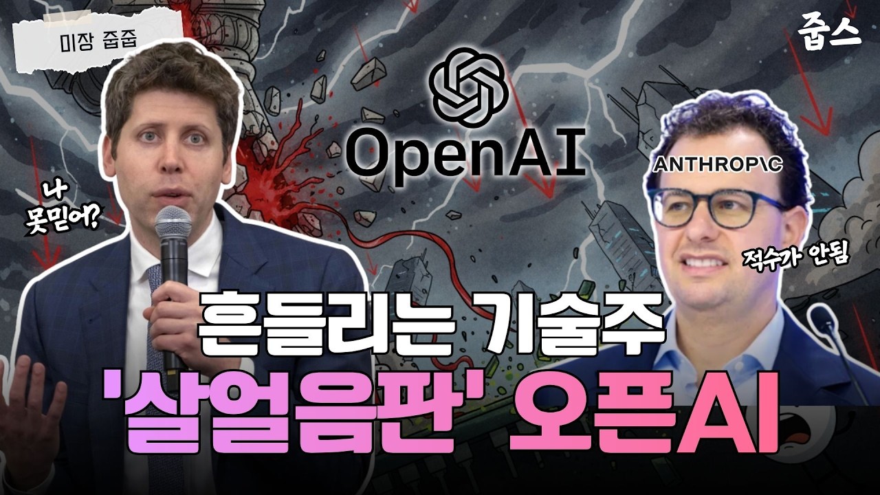 엔비디아·오라클 하락...  '살얼음판' 오픈AI에 흔들리는 기술주