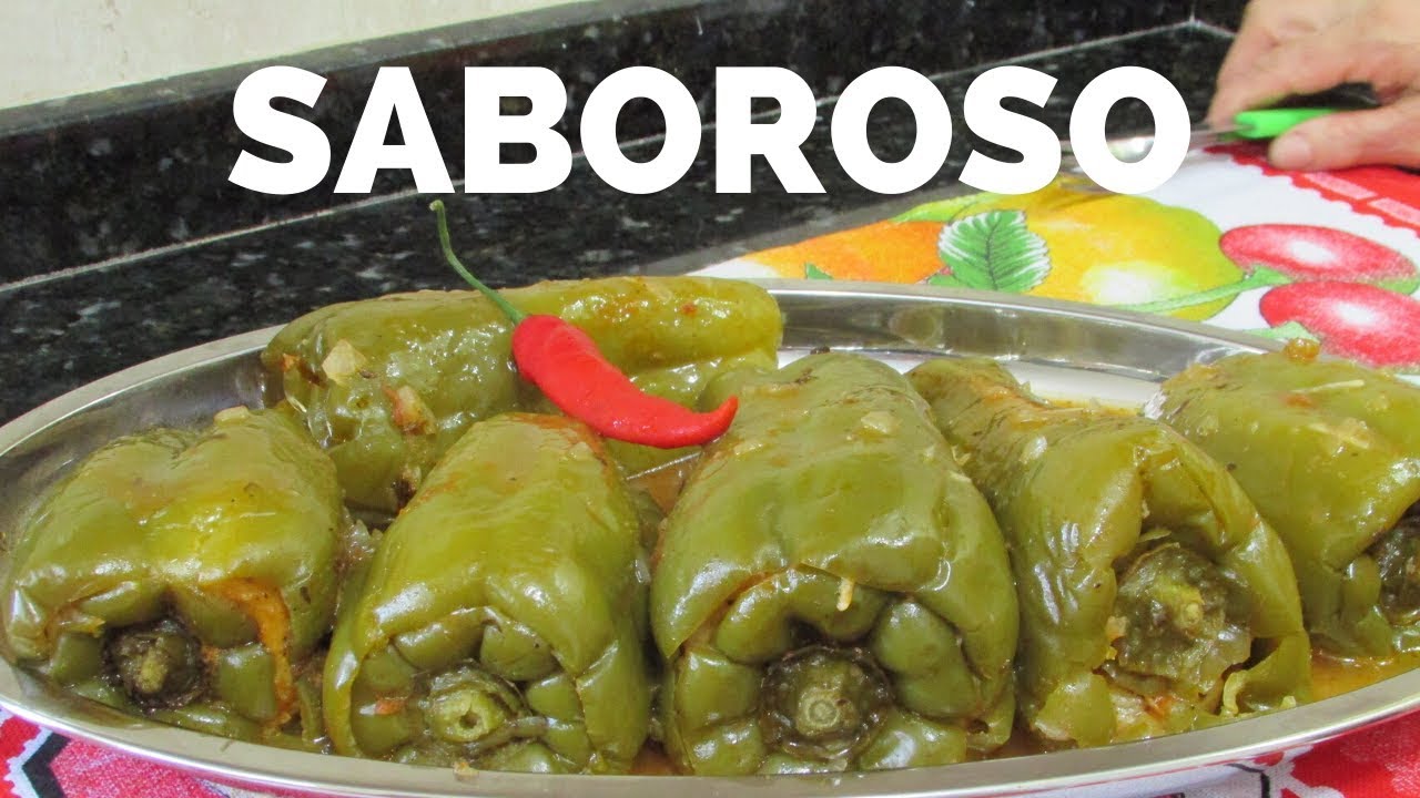 NÃO FAÇA PIMENTÃO RECHEADO ANTES DE VER ESTE VÍDEO