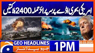Download lagu Trump Compares Iran War With Japan's 1941 Surprise Attack On Pearl Harbor | Geo News 1PM Headlines mp3