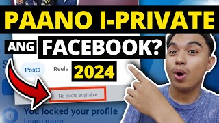 HOW TO PRIVATE FACEBOOK ACCOUNT? HOW TO LOCK FACEBOOK PROFILE 2024