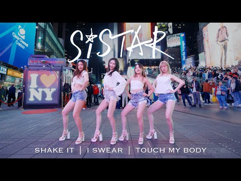 [KPOP IN PUBLIC NYC | TIMES SQUARE | ONE TAKE] SISTAR MEDLEY - ‘SHAKE IT + I Swear + Touch My Body'