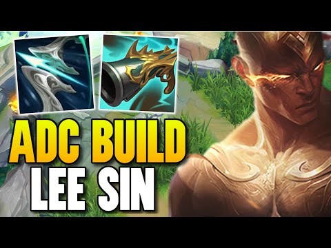 Lee Sin but I build him like an ADC and one shot everything (21 KILLS IN 20 MINUTES)