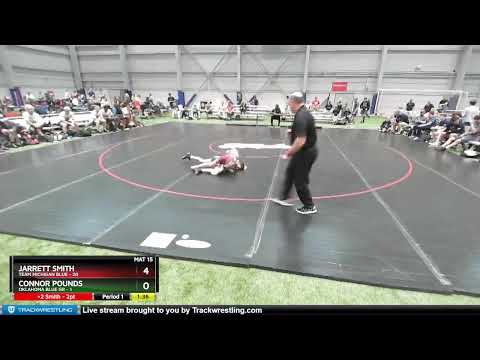 88 Lbs Placement Matches (8 Team) - Jarrett Smith, Team Michigan Blue Vs Connor Pounds, Oklahoma B