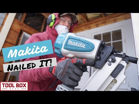 Pneumatinis viniakalis Makita AN924 video