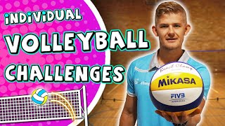 Individual Volleyball challenges