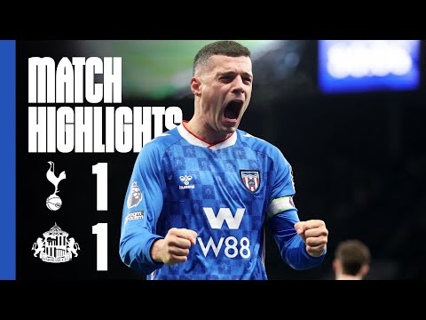 Brian Brobbey erzielt späten Ausgleichstreffer | Tottenham 1:1 Sunderland AFC | Highlights der Pr...