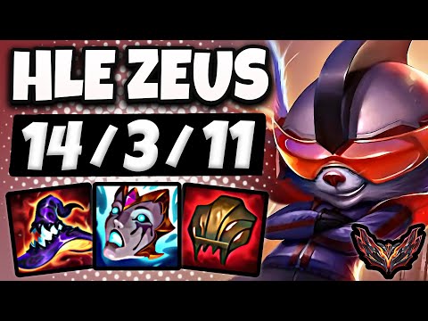 HLE Zeus Rumble vs Aatrox [ TOP ] Korea Grandmaster Patch 25.13