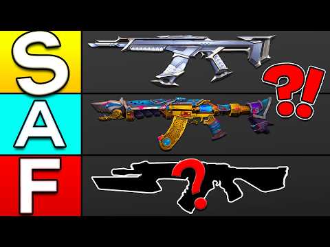 Ranking Every VALORANT Vandal Skin