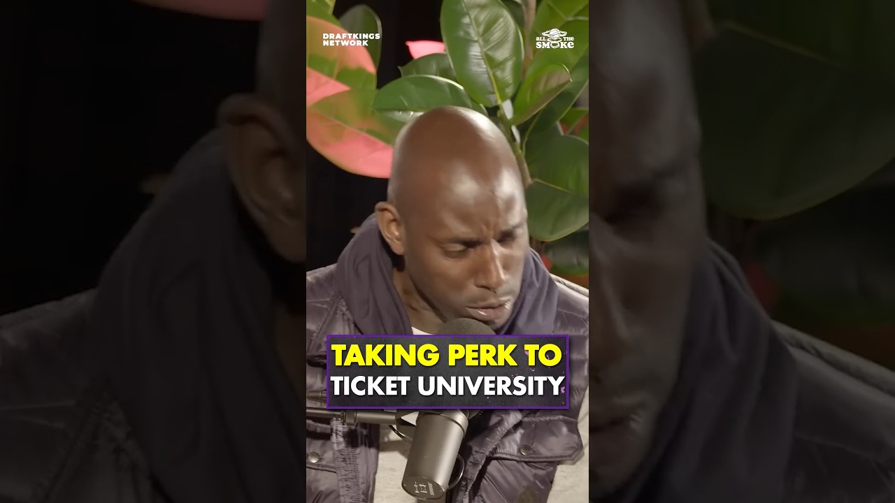 KG gave young Kendrick Perkins the FULL “Ticket University” experience 😭🎓