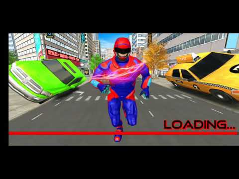 Super man - Light police speed hero