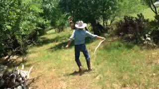 Killing Rattlesnake Texas Style