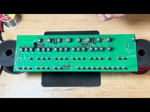 Altair 8800 Build - Front Panel Board