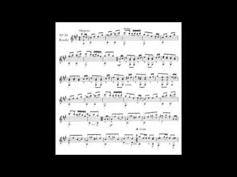 Matteo Carcassi Op.59 No.33, Rondo