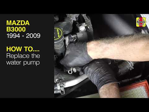 Mazda B3000 (1994 - 2009) - Replace the water pump