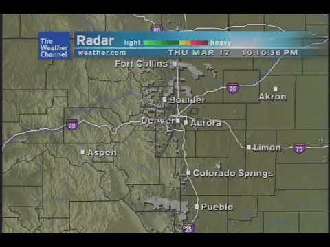 Real WeatherSTAR XL - Denver Metro - 3/17/2022 10:10PM